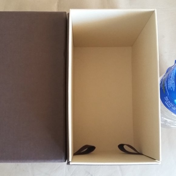 LOUIS VUITTON RARE UNIQUE Vertical Upright Display Holder Box MONOGRAM DAMIER - Picture 11 of 13